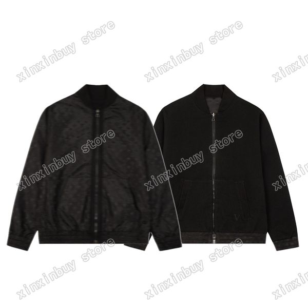 xinxinbuy men designer coat jacket double sided jacquard fabric flight webbing puffer cotton long sleeve women apricot blue xs-l, Black;brown
xinxinbuy men designer coat jacket double sided jacquard fabric flight webbing puffer cotton long sleeve women apricot blue xs-l, Black;brown