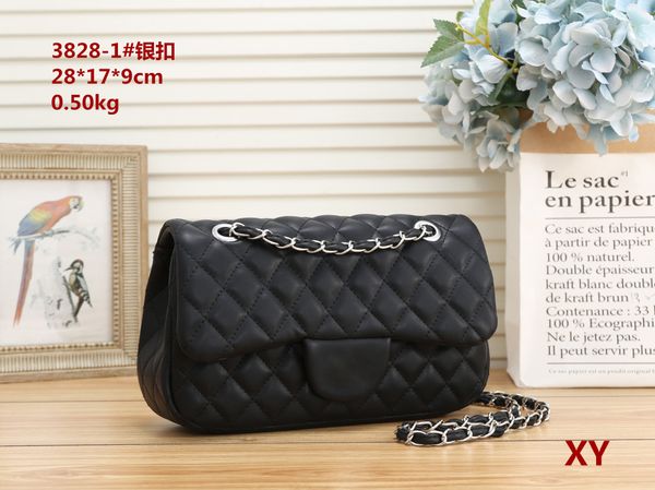 designers luxury shoulder bag totes purse handbag message bags cluth brand classic crossbody pu damier #3828 chain size 28cm quilted double
designers luxury shoulder bag totes purse handbag message bags cluth brand classic crossbody pu damier #3828 chain size 28cm quilted double