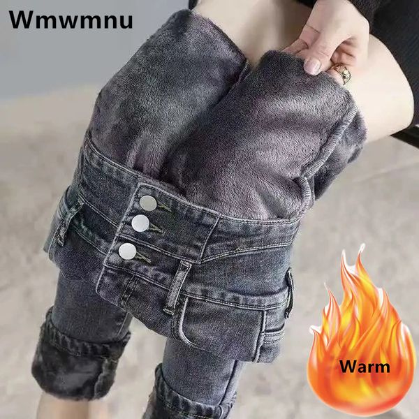 women's jeans winter thicken plus velvet skinny women streetwear high waist warm pencil cowboy pants casual slim stretch denim trouser, Blue
women's jeans winter thicken plus velvet skinny women streetwear high waist warm pencil cowboy pants casual slim stretch denim trouser, Blue
