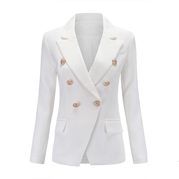 women's suits blazers european runway classic designer shawl collar double breasted buttons black white office lady blazer 221119, White;black
women's suits blazers european runway classic designer shawl collar double breasted buttons black white office lady blazer 221119, White;black