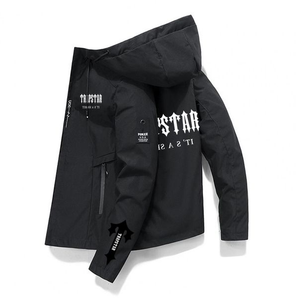 men's down parkas men's zipper jacket springfall trapstar brand fallspring blazer casual trend fashion coat 221119, Black
men's down parkas men's zipper jacket springfall trapstar brand fallspring blazer casual trend fashion coat 221119, Black