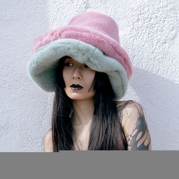 wide brim hats bucket japanese oversized plush fluffy women autumn winter large warm clouds fisherman female fashion faux fur basin 221119, Blue;gray
wide brim hats bucket japanese oversized plush fluffy women autumn winter large warm clouds fisherman female fashion faux fur basin 221119, Blue;gray