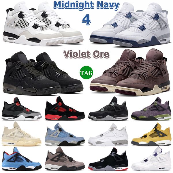 4 men basketball shoes 4s midnight navy violet ore military black cat canvas red thunder university blue lightning sail mens women trainers
4 men basketball shoes 4s midnight navy violet ore military black cat canvas red thunder university blue lightning sail mens women trainers