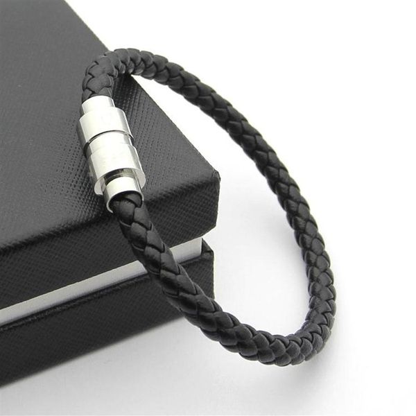 classics black woven leather bracelet magnetic shut men bracelets french man's jewelry charm bracelets as christmas g263k, Golden;silver
classics black woven leather bracelet magnetic shut men bracelets french man's jewelry charm bracelets as christmas g263k, Golden;silver
