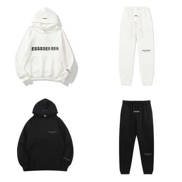 brand men's luxury tracksuits sweatshirts letter esss hoodies men women sportswear pants suit hooded sweater casual pullover couple ho, Black
brand men's luxury tracksuits sweatshirts letter esss hoodies men women sportswear pants suit hooded sweater casual pullover couple ho, Black