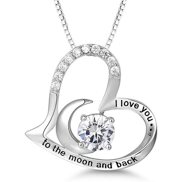 s925 sterling silver necklace for women i love you to the moon and back wife birthday gifts mum mother's day
s925 sterling silver necklace for women i love you to the moon and back wife birthday gifts mum mother's day