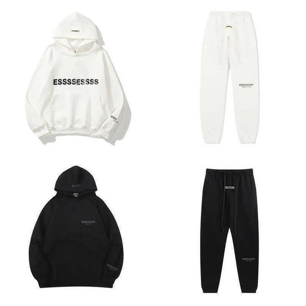 classic men's luxury tracksuits sweatshirts letter esss hoodies men women sportswear pants suit hooded sweater casual pullover couple, Black
classic men's luxury tracksuits sweatshirts letter esss hoodies men women sportswear pants suit hooded sweater casual pullover couple, Black