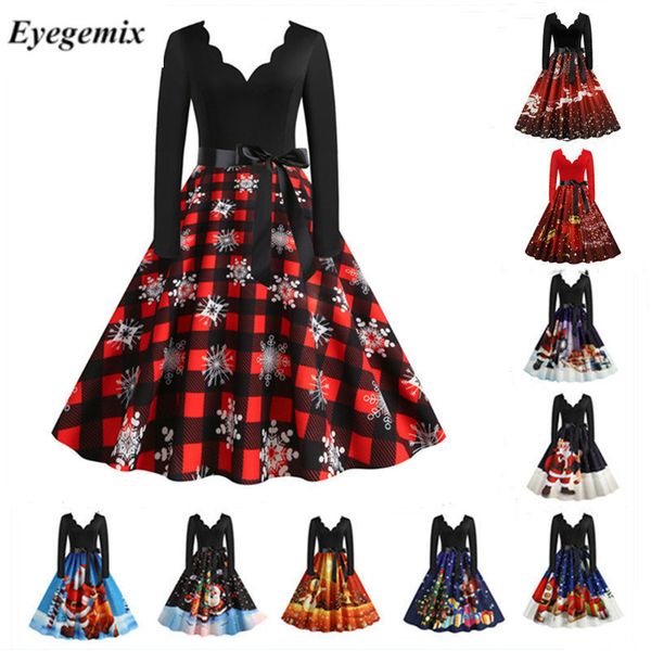 casual dresses christmas women long sleeve vintage polka dot pin up gothic winter valentines day party 3xl black vestidos 221119, Black;gray
casual dresses christmas women long sleeve vintage polka dot pin up gothic winter valentines day party 3xl black vestidos 221119, Black;gray