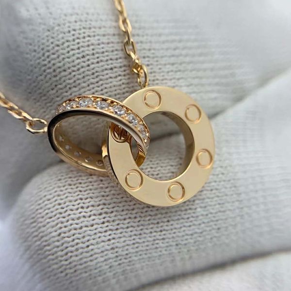 2022 luxury quality charm pendant necklace with diamond and two round shape connect in 18k rose gold plated have velet bag stamp ps4222, Silver
2022 luxury quality charm pendant necklace with diamond and two round shape connect in 18k rose gold plated have velet bag stamp ps4222, Silver