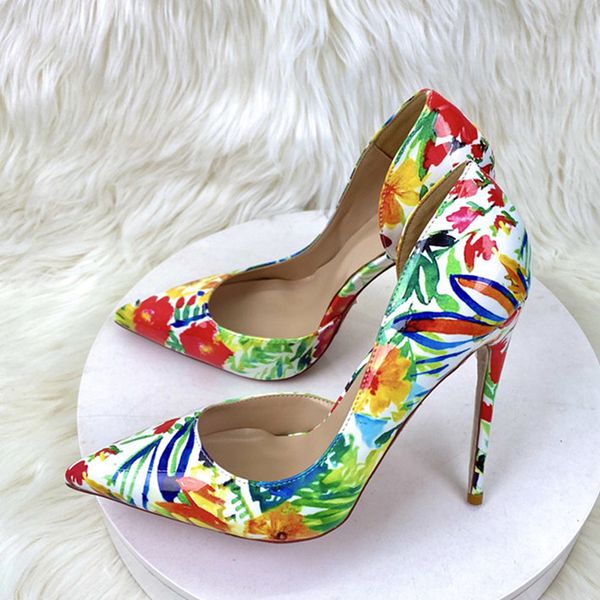 side empty colorful print stiletto heel shoes luxury brand red bottom high-heeled sandals graffiti -12cm thin heels slip on pointed toe ni, Black
side empty colorful print stiletto heel shoes luxury brand red bottom high-heeled sandals graffiti -12cm thin heels slip on pointed toe ni, Black