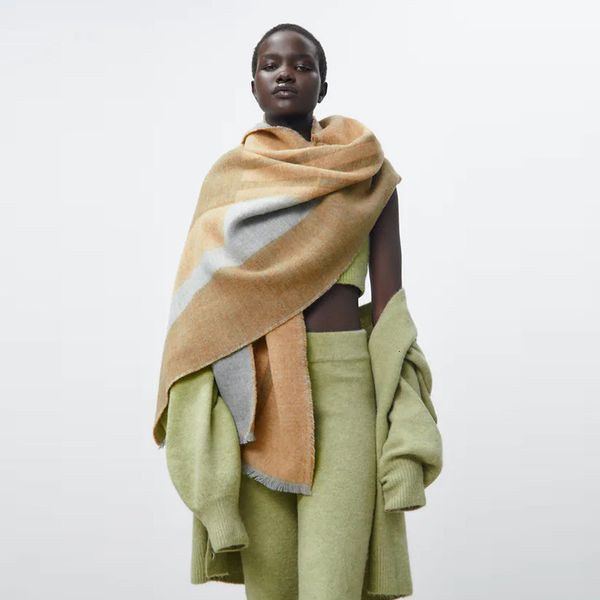 scarves winter scarf women cashmere warm pashmina gray stripe foulard female wraps thick soft bufanda shawls long stole 221119, Blue;gray
scarves winter scarf women cashmere warm pashmina gray stripe foulard female wraps thick soft bufanda shawls long stole 221119, Blue;gray