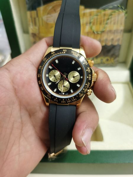 with original box men watches 116500ln designer watch montre de luxe automatic wristwatch black dial 316l steel mustable folding buckle 2023, Slivery;brown
with original box men watches 116500ln designer watch montre de luxe automatic wristwatch black dial 316l steel mustable folding buckle 2023, Slivery;brown