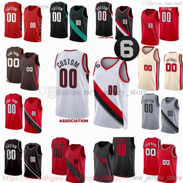 custom 2022-23 new printed basketball jerseys 17 shaedon sharpe 0 damian lillard 9 jerami grant 11 josh hart 6 keon johnson 26 justise winsl, Black;red
custom 2022-23 new printed basketball jerseys 17 shaedon sharpe 0 damian lillard 9 jerami grant 11 josh hart 6 keon johnson 26 justise winsl, Black;red