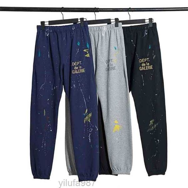 men's pants hip hop galleryes designer dept street loose high legged splashing paint graffiti leggings and women's, Black
men's pants hip hop galleryes designer dept street loose high legged splashing paint graffiti leggings and women's, Black