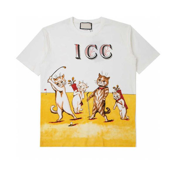 men's t-shirts summer europe italy cartoon golf cat tee cotton t shirt men women t-shirt fashion clothing cotton tshirt, White;black
men's t-shirts summer europe italy cartoon golf cat tee cotton t shirt men women t-shirt fashion clothing cotton tshirt, White;black