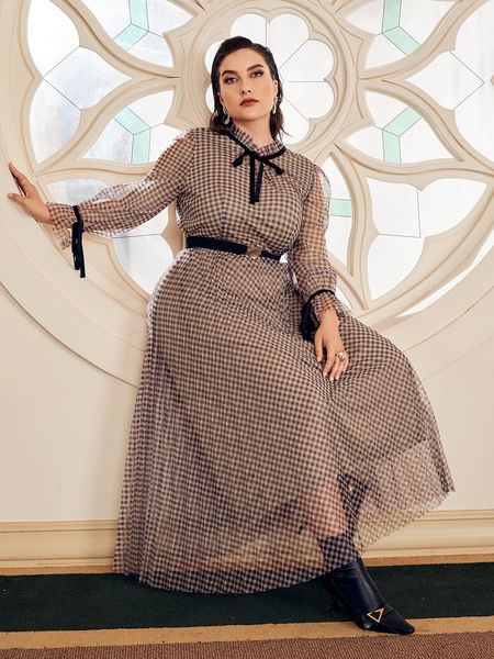 plus size dresses toleen clearance price elegant women size large maxi plaid summer haft sleeve evening party festival clothing 221119, Black
plus size dresses toleen clearance price elegant women size large maxi plaid summer haft sleeve evening party festival clothing 221119, Black