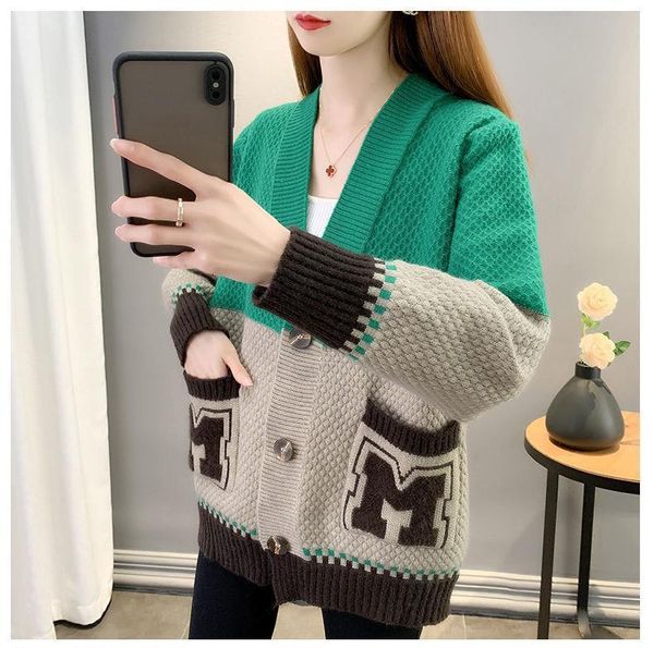 women 'sweaters cashmere cardigan classic knit korean style long winter warm fashion retro sweater long sleeve crochet new casual loose, White;black
women 'sweaters cashmere cardigan classic knit korean style long winter warm fashion retro sweater long sleeve crochet new casual loose, White;black