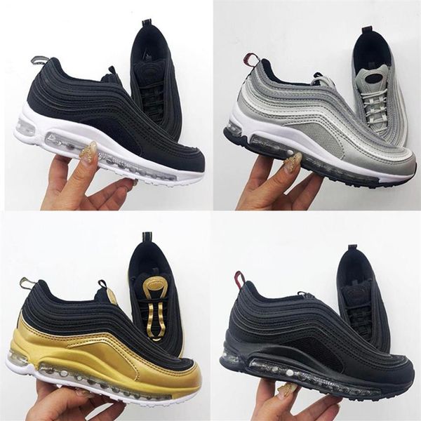 og 97s silver bullet children kids running shoes boy girls sports sneakers metallic gold infant student child trainers189x, Black
og 97s silver bullet children kids running shoes boy girls sports sneakers metallic gold infant student child trainers189x, Black