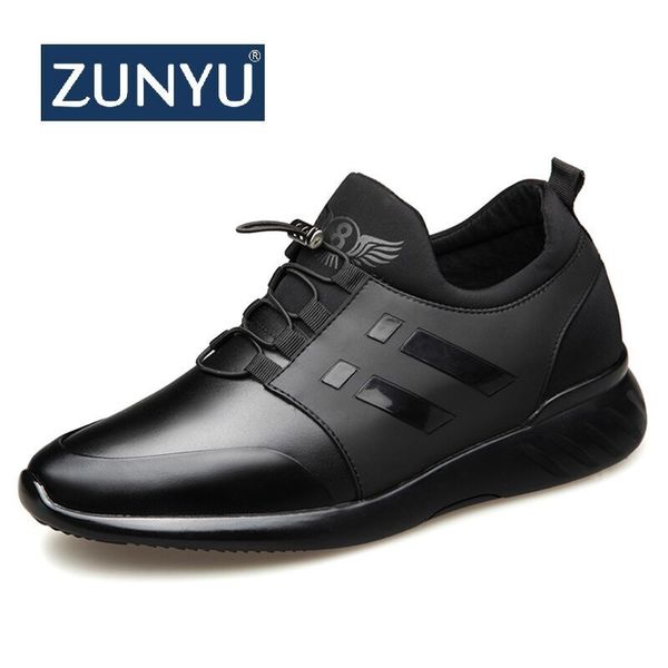 boots zunyu fashion men short man shoes breathable leather big size increasing office footwear 221121, Black
boots zunyu fashion men short man shoes breathable leather big size increasing office footwear 221121, Black