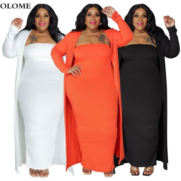 two piece dress casual dresses summer autumn big size 4xl women two pieces set fashion full sleeves long cardigan strapless bodycon dress pa, White
two piece dress casual dresses summer autumn big size 4xl women two pieces set fashion full sleeves long cardigan strapless bodycon dress pa, White