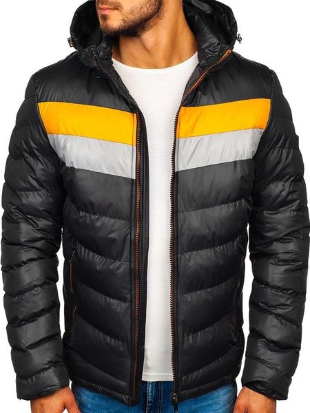 men's jackets men's winter thickened fashion double colorblock hooded cotton jacket 221121, Black;brown
men's jackets men's winter thickened fashion double colorblock hooded cotton jacket 221121, Black;brown