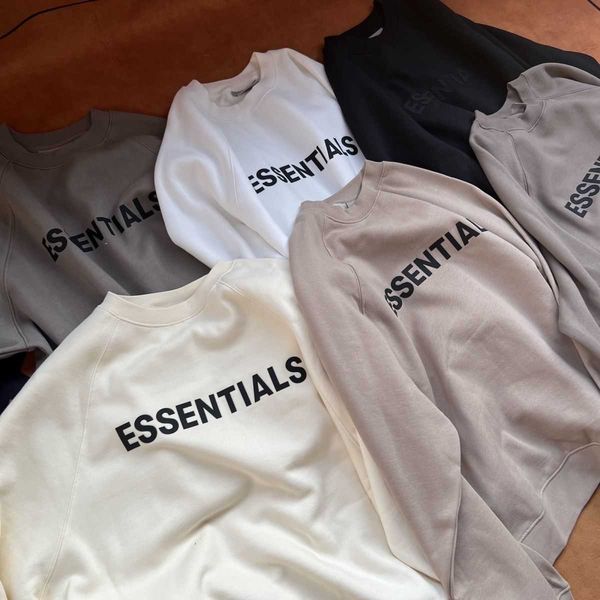 men's hoodies essentials designer sweatshirts women's pullover high plush sweater fear god double letter loose lovers original qua, Black
men's hoodies essentials designer sweatshirts women's pullover high plush sweater fear god double letter loose lovers original qua, Black