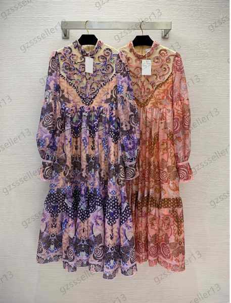 womens designer clothing casual dresses floral print long-sleeved pleated dress spliced anti-light lining collar maxiskit courtly vintage st, Black;gray
womens designer clothing casual dresses floral print long-sleeved pleated dress spliced anti-light lining collar maxiskit courtly vintage st, Black;gray