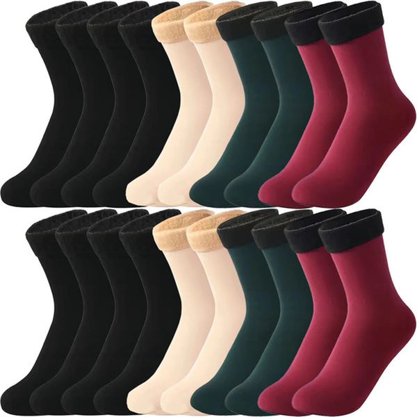socks hosiery 6810pairslot solid color winter warm men women thicken thermal soft plus velvet casual home floor snow sock 221119, Black;white
socks hosiery 6810pairslot solid color winter warm men women thicken thermal soft plus velvet casual home floor snow sock 221119, Black;white