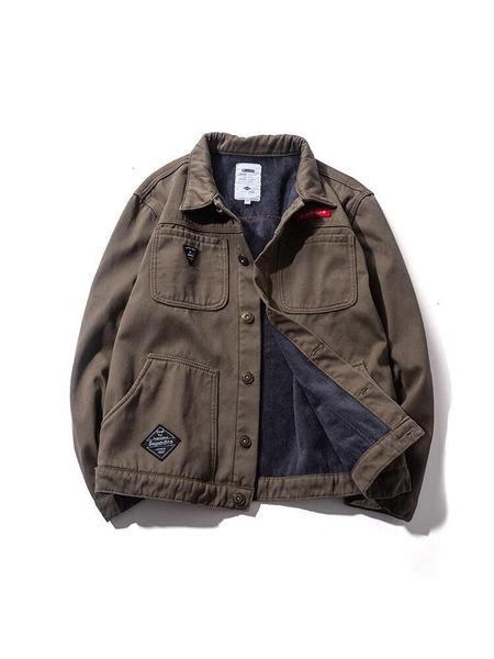 men's jackets down jacket men's autumn winter korean short oversize casual workwear denim jacket men 221121, Black;brown
men's jackets down jacket men's autumn winter korean short oversize casual workwear denim jacket men 221121, Black;brown