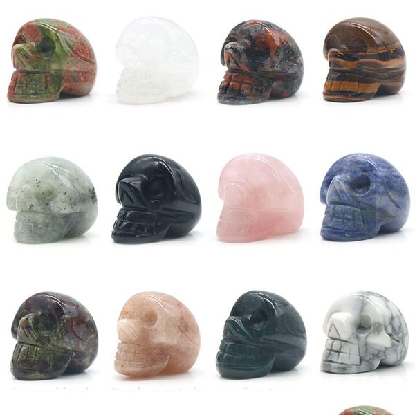 loose gemstones 2m natural crystal skl hand carved gemstone fine art scpture reiki healing stone statue. drop delivery jewelry dhx3x, Black
loose gemstones 2m natural crystal skl hand carved gemstone fine art scpture reiki healing stone statue. drop delivery jewelry dhx3x, Black