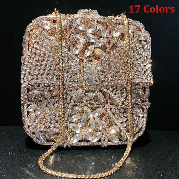 designer bag 17 colors new gold bow bags crystal clutches square rhinestone evening bag party prom handbags luxury women wedding bridal purs
designer bag 17 colors new gold bow bags crystal clutches square rhinestone evening bag party prom handbags luxury women wedding bridal purs