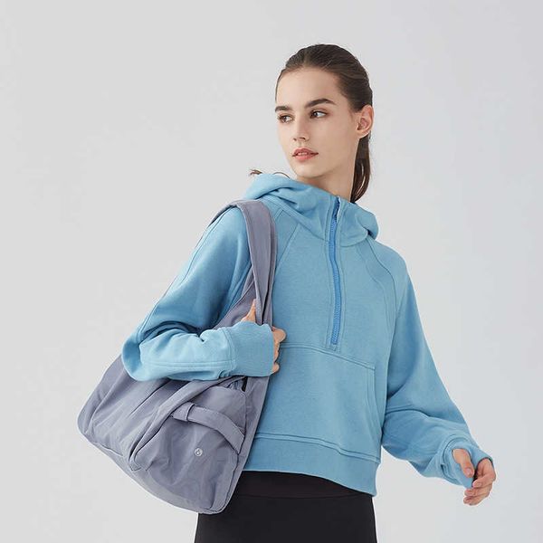 lu-039 sports coat women's half zipper hoodie sweater loose versatile casual baseball suit running fitness yoga gym clothes jacket top, Gray
lu-039 sports coat women's half zipper hoodie sweater loose versatile casual baseball suit running fitness yoga gym clothes jacket top, Gray
