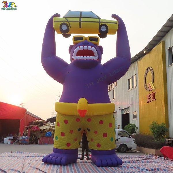 delivery outdoor activities 6m/20ft 8m/26ft 10m/30ft outdoor giant inflatable gorilla holding car for advertising
delivery outdoor activities 6m/20ft 8m/26ft 10m/30ft outdoor giant inflatable gorilla holding car for advertising