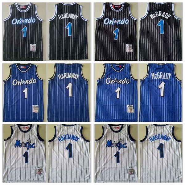 basketball mitchell and ness penny hardaway jersey tracy mcgrady 1 team black blue white stripe breathable pure cotton vintage sports sale, Black;red
basketball mitchell and ness penny hardaway jersey tracy mcgrady 1 team black blue white stripe breathable pure cotton vintage sports sale, Black;red