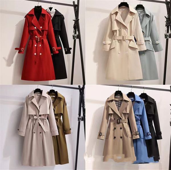 women's trench coatswindbreaker women's medium long korean version and winter new coat autumn smallfashionablewholesale, Tan;black
women's trench coatswindbreaker women's medium long korean version and winter new coat autumn smallfashionablewholesale, Tan;black