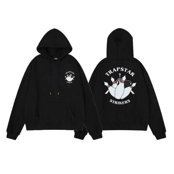 trendy trapstar hoodie bowling strikers alphabet printing cotton fleece warm hoodie sweatshirt for men and women, Black
trendy trapstar hoodie bowling strikers alphabet printing cotton fleece warm hoodie sweatshirt for men and women, Black