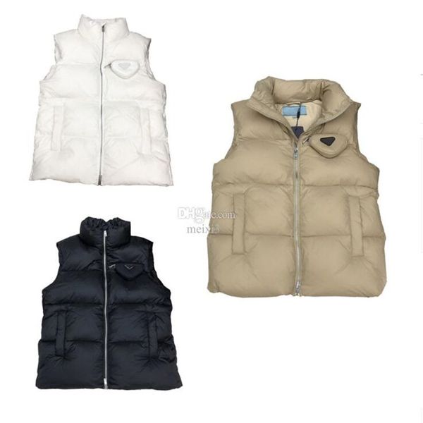 22ss women vests bread clothes mens designer stand collar down cotton vest fashion couple sleeveless spring autumn windbreaker thicken outdo, Black;white
22ss women vests bread clothes mens designer stand collar down cotton vest fashion couple sleeveless spring autumn windbreaker thicken outdo, Black;white