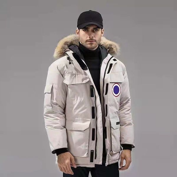 winter new men's hooded down jacket thickened warm breathable fashion versatile trend loose sports jacket, Black
winter new men's hooded down jacket thickened warm breathable fashion versatile trend loose sports jacket, Black