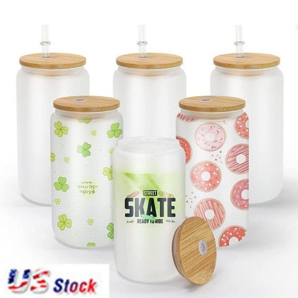 us warehouse 16oz sublimation glass mugs cup blanks with bamboo lid frosted beer can glasses snow globe tumbler mason jar plastic straw gg03
us warehouse 16oz sublimation glass mugs cup blanks with bamboo lid frosted beer can glasses snow globe tumbler mason jar plastic straw gg03