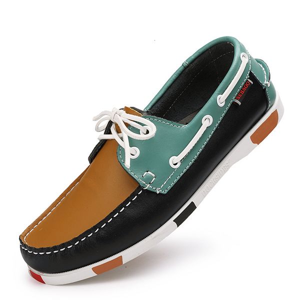 dress shoes genuine leather loafers men moccasin sneakers driving causal women footwear docksides classic boat 221119, Black
dress shoes genuine leather loafers men moccasin sneakers driving causal women footwear docksides classic boat 221119, Black