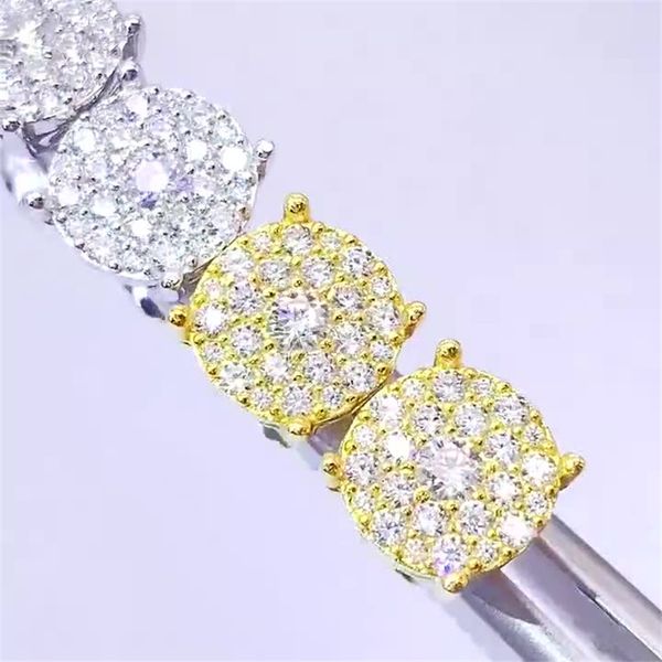men women fashion earrings jewelry gold bling moissanite diamond earrings studs nice gift for friends, Golden;silver
men women fashion earrings jewelry gold bling moissanite diamond earrings studs nice gift for friends, Golden;silver