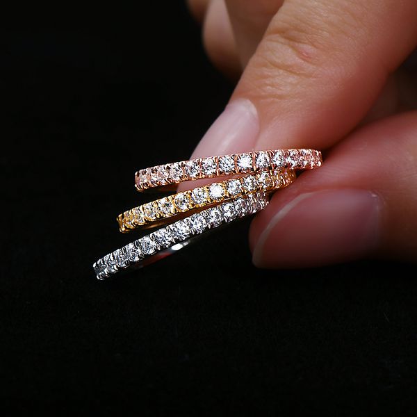 wedding rings lesf women ring 925 sterling silver simple geometric single stackable engagement jewelry 221121, Slivery;golden
wedding rings lesf women ring 925 sterling silver simple geometric single stackable engagement jewelry 221121, Slivery;golden