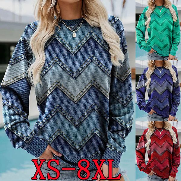 womens tshirt women fashion winter pullover print sweater long sleeve tshirt xs8xl 221121, White
womens tshirt women fashion winter pullover print sweater long sleeve tshirt xs8xl 221121, White