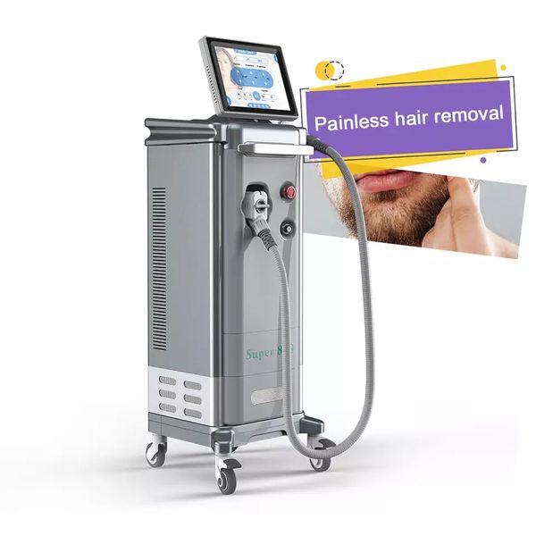 epilator super 808 diode laser hair removal machine permanent painless hair remover skin rejuvenation treatment three wavelength 755nm 808nm, Black
epilator super 808 diode laser hair removal machine permanent painless hair remover skin rejuvenation treatment three wavelength 755nm 808nm, Black