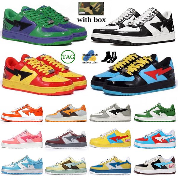 bapes shoes bapestas shoe sneaker with box bapestars bape sta running shoes for men women bapestar bapesta black white panda green pink runn
bapes shoes bapestas shoe sneaker with box bapestars bape sta running shoes for men women bapestar bapesta black white panda green pink runn