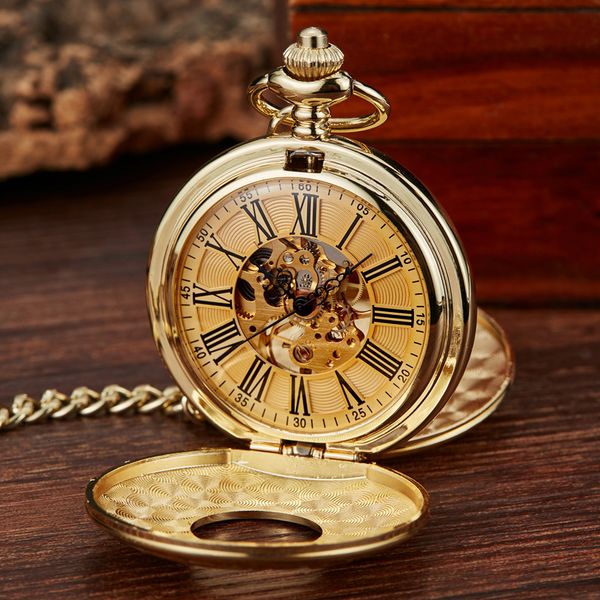 pocket watches navidad christmas gift smooth mechanical watch full gold color men women stylish retro fob hand wind double hunter 221121, Slivery;golden
pocket watches navidad christmas gift smooth mechanical watch full gold color men women stylish retro fob hand wind double hunter 221121, Slivery;golden