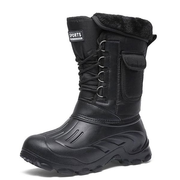boots men winter warm waterproof sneakers outdoor activities fishing snow work male footwear shoes 221119, Black
boots men winter warm waterproof sneakers outdoor activities fishing snow work male footwear shoes 221119, Black