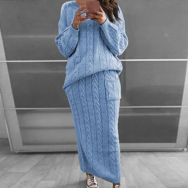 two piece dress casual dresses wenyujh knitted sweater and skirt two piece set women autumn loose crop 2 sets ladies outfits 221121, White
two piece dress casual dresses wenyujh knitted sweater and skirt two piece set women autumn loose crop 2 sets ladies outfits 221121, White