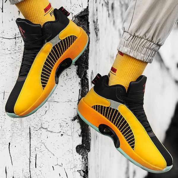 basketball shoes for men lace-up high sneaker gentlemen retro breathing trend aj walking, Black
basketball shoes for men lace-up high sneaker gentlemen retro breathing trend aj walking, Black
