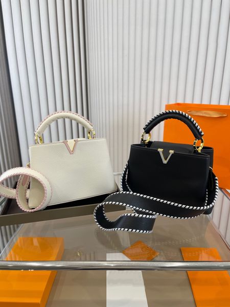 tz luxury designer bags fashion capucines bb tote bags women handbags cow leather litchee pattern shoulder bag purse braided strap crossbody
tz luxury designer bags fashion capucines bb tote bags women handbags cow leather litchee pattern shoulder bag purse braided strap crossbody